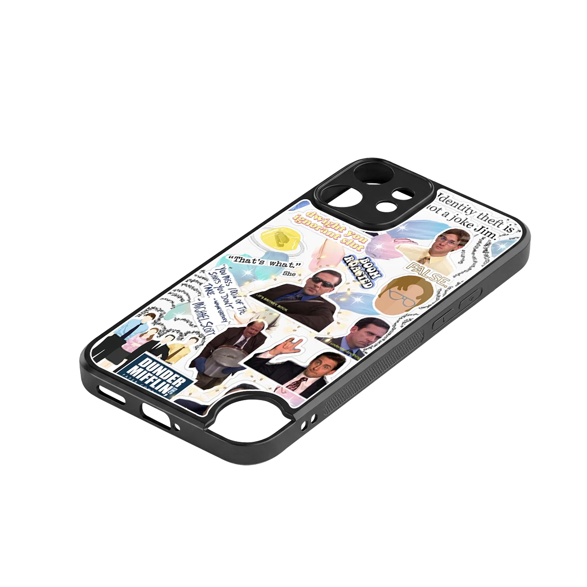 Office Mix stylish phone case for cmf nothing phone 2 pro | glossy glass and slim fit