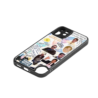 Office Mix stylish phone case for cmf nothing phone 2 pro | glossy glass and slim fit