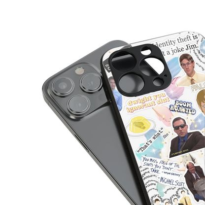 Office Mix stylish phone case for iphone x | glossy glass and slim fit