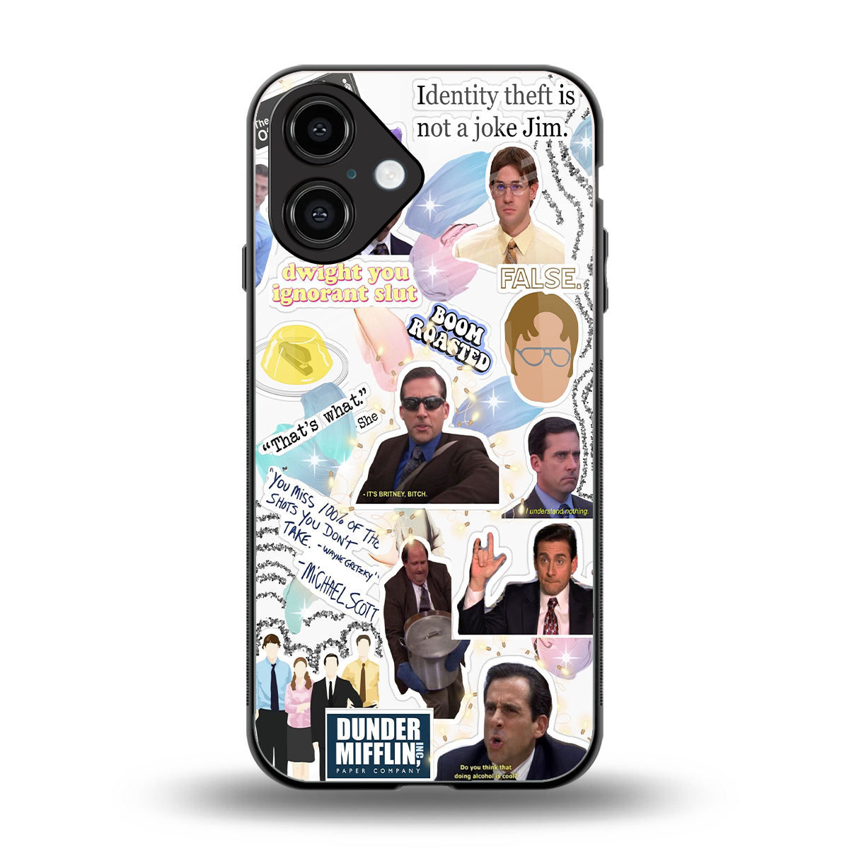 Office Mix Phone Case for Iphone 16 | Glass Case