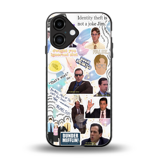 Office Mix Phone Case for Iphone 16 | Glass Case