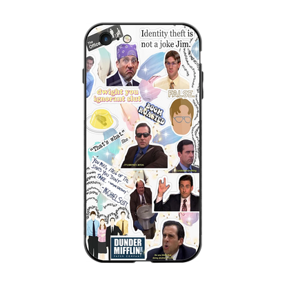 Office Mix back phone cover | glass case for iphone 6