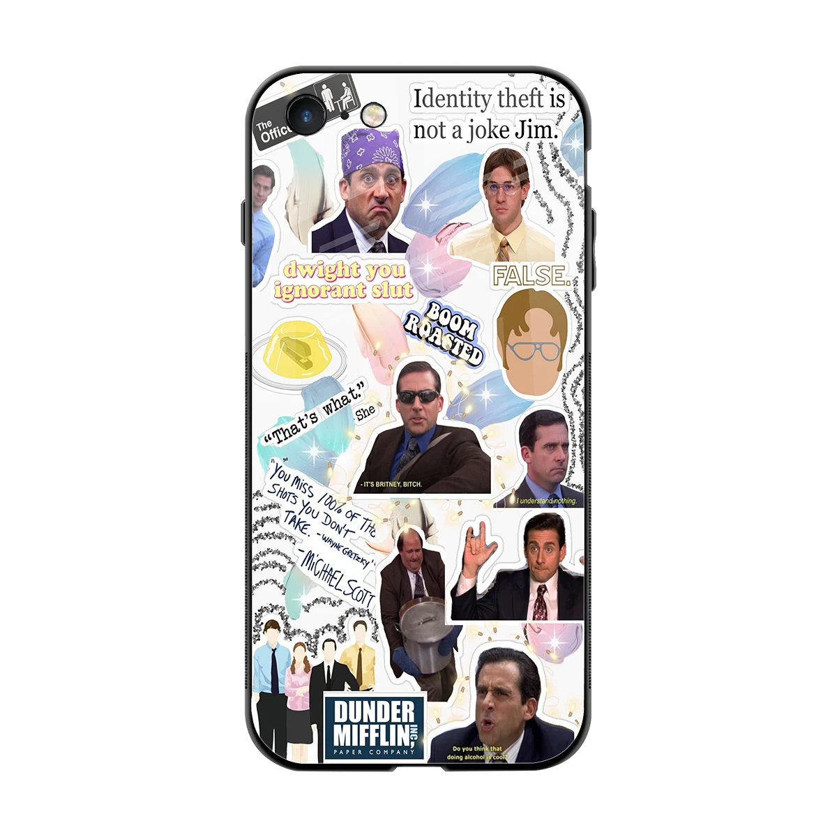 Office Mix back phone cover | glass case for iphone 7