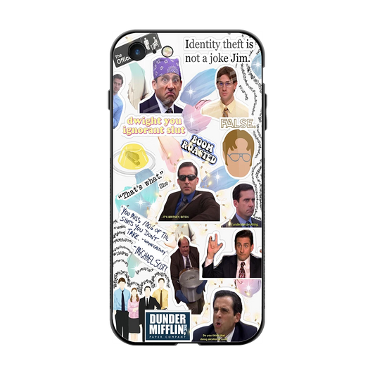 Office Mix back phone cover | glass case for iphone 7