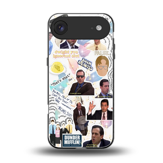Office Mix back phone cover | glass case for iphone air