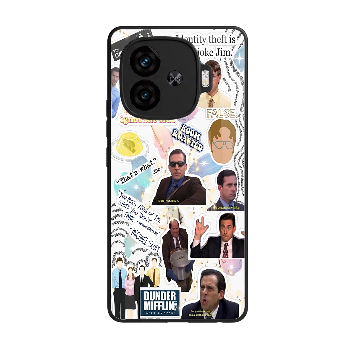 Office Mix back phone cover | glass case for iqoo neo 10r 5g