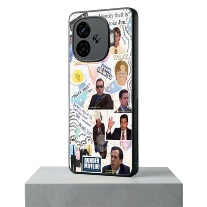 Office Mix iqoo neo 10r 5g mobile cover | shockproof glass phone case
