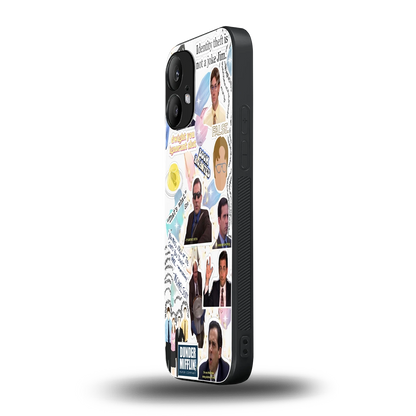 Office Mix nothing phone 2 mobile cover | shockproof glass phone case