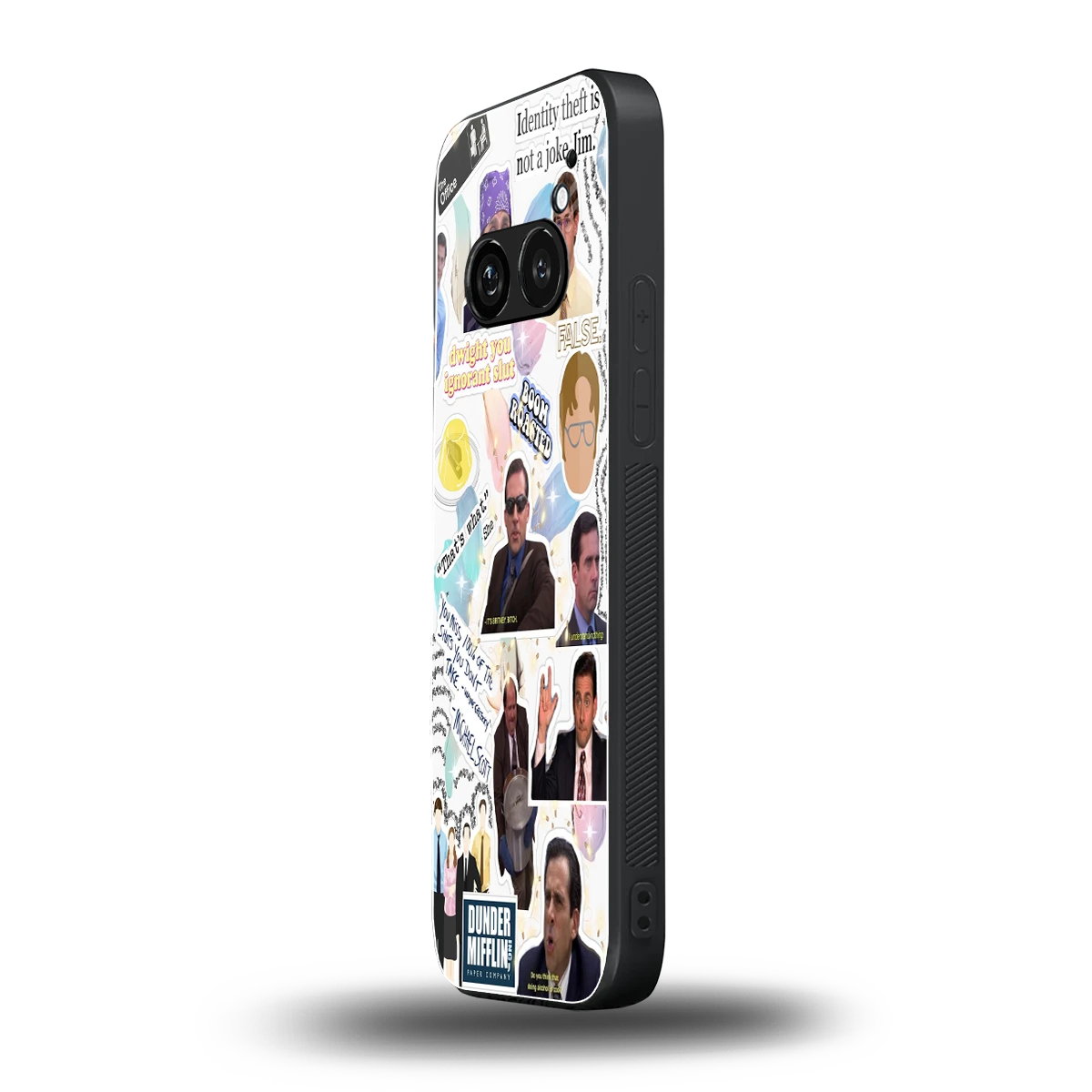 Office Mix nothing phone 2a mobile cover | shockproof glass phone case