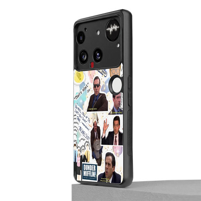 Office Mix nothing phone 3 mobile cover | shockproof glass phone case