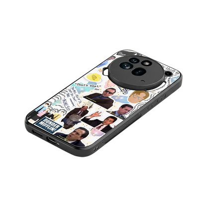 Office Mix stylish phone case for nothing phone 3a pro | glossy glass and slim fit