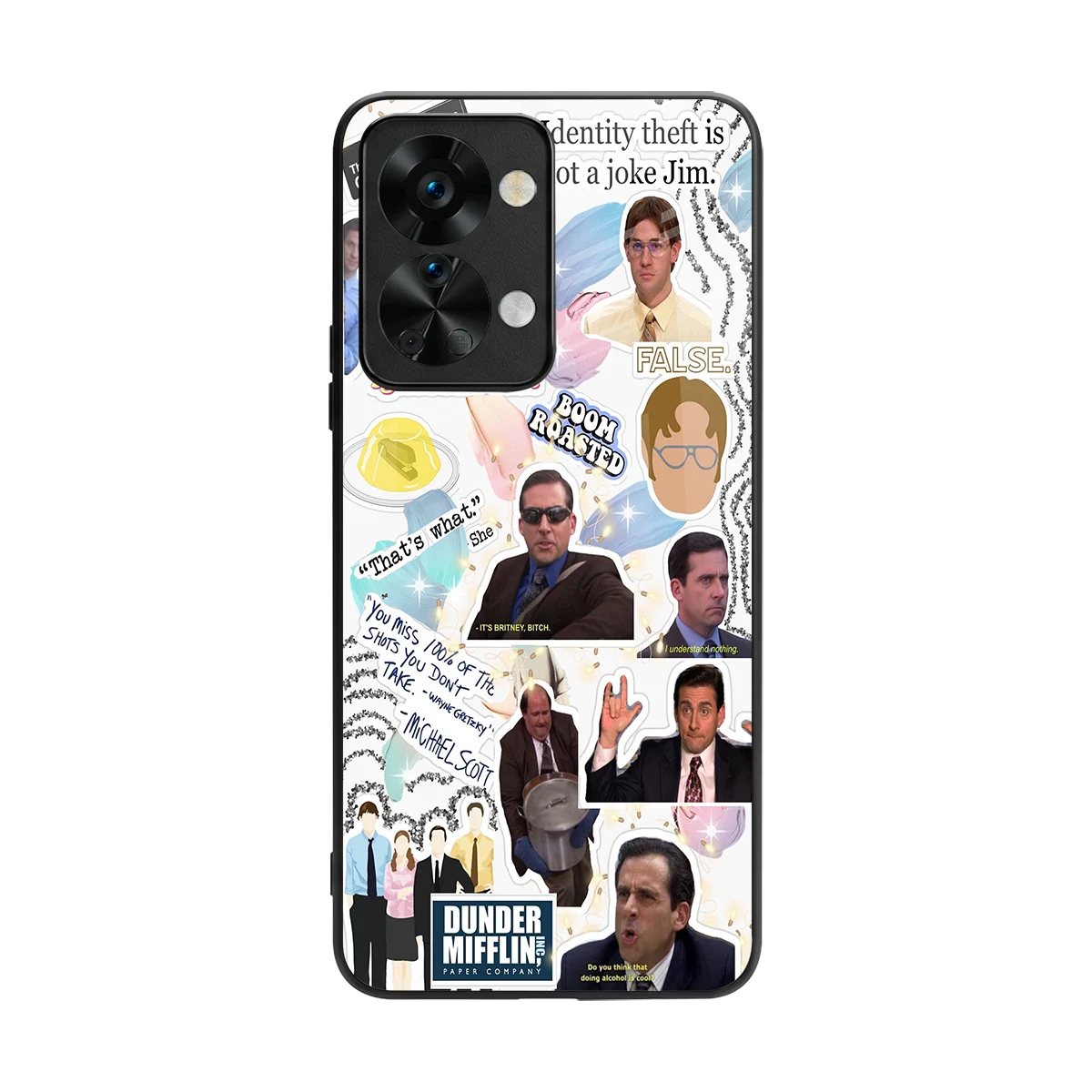 Office Mix back phone cover | glass case for oneplus nord 2t