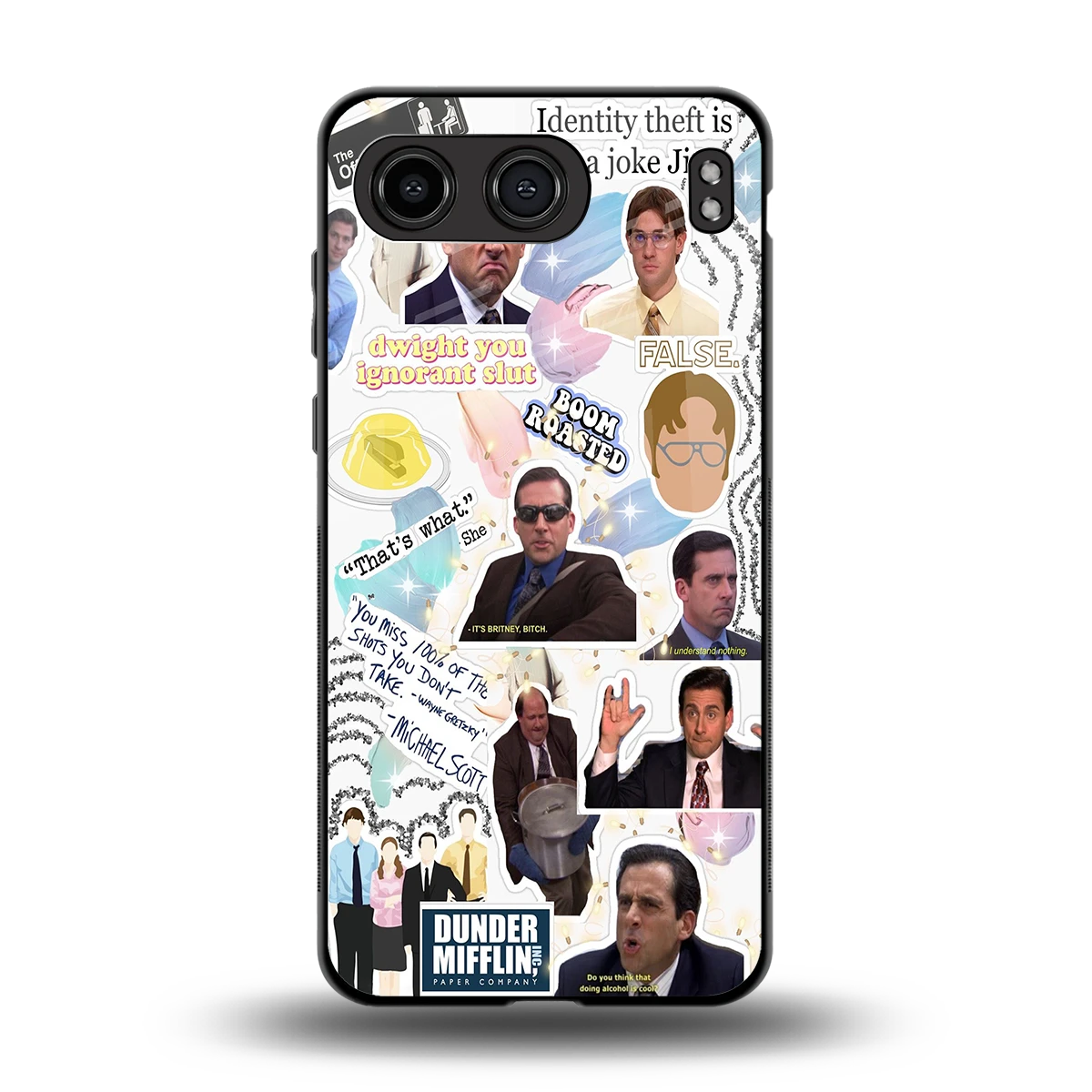 Office Mix back phone cover | glass case for oneplus nord 4