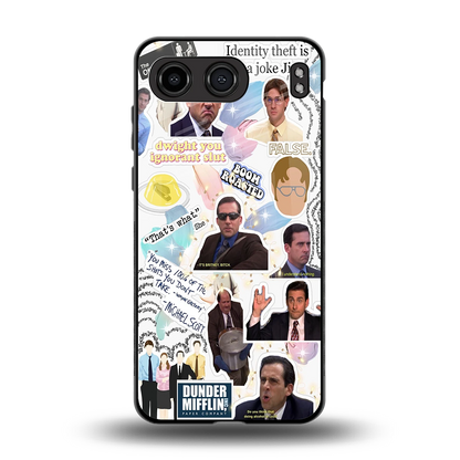 Office Mix back phone cover | glass case for oneplus nord 4