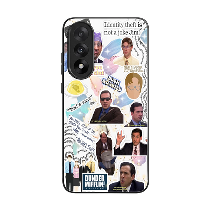 Office Mix back phone cover | glass case for oneplus nord 5