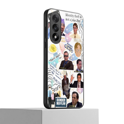 Office Mix oneplus nord 5 mobile cover | shockproof glass phone case