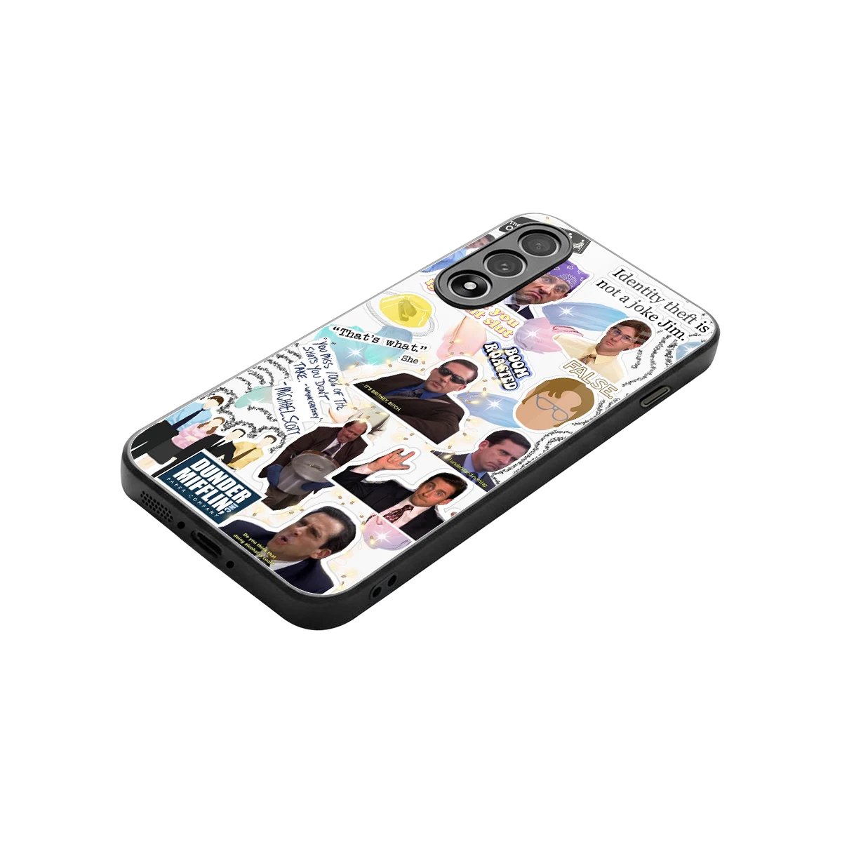 Office Mix stylish phone case for oneplus nord 5 | glossy glass and slim fit