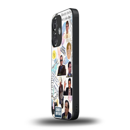 Office Mix oneplus nord ce 3 mobile cover | shockproof glass phone case