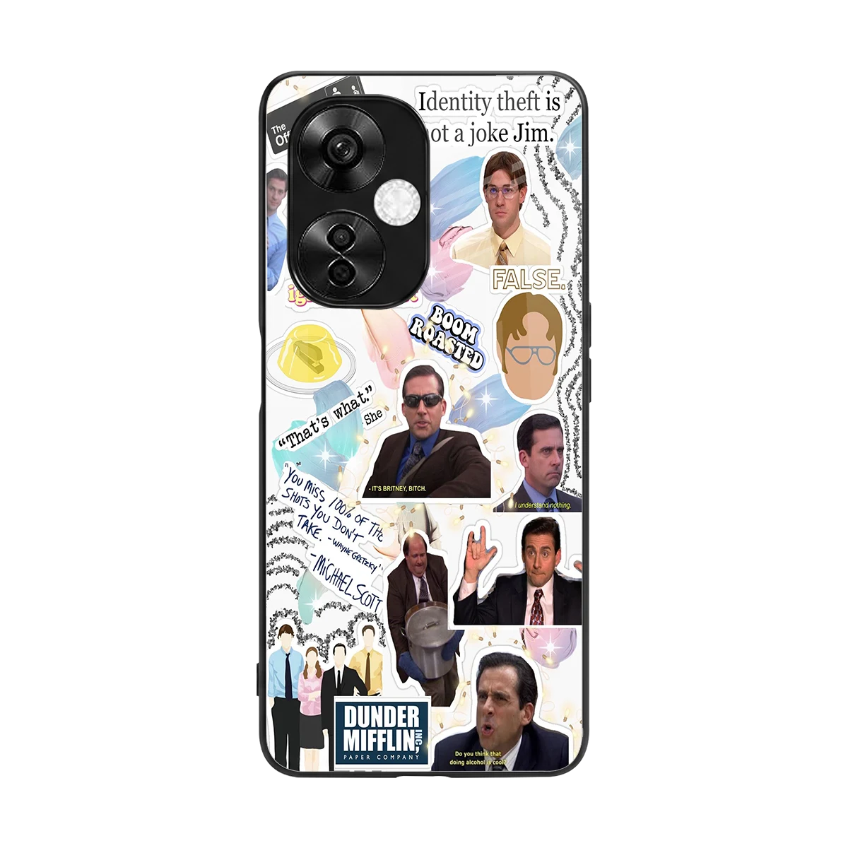 Office Mix back phone cover | glass case for oneplus nord ce 3 lite