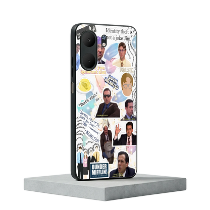 Office Mix oppo a5x 5g mobile cover | shockproof glass phone case