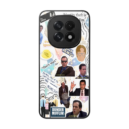 Office Mix back phone cover | glass case for oppo f29 5g