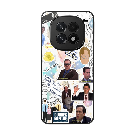 Office Mix back phone cover | glass case for oppo f29 5g