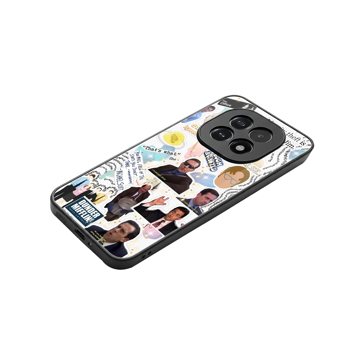 Office Mix stylish phone case for oppo f29 5g | glossy glass and slim fit