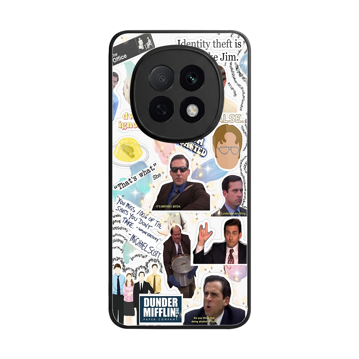 Office Mix back phone cover | glass case for oppo f29 pro 5g