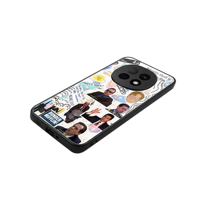 Office Mix stylish phone case for oppo f29 pro 5g | glossy glass and slim fit