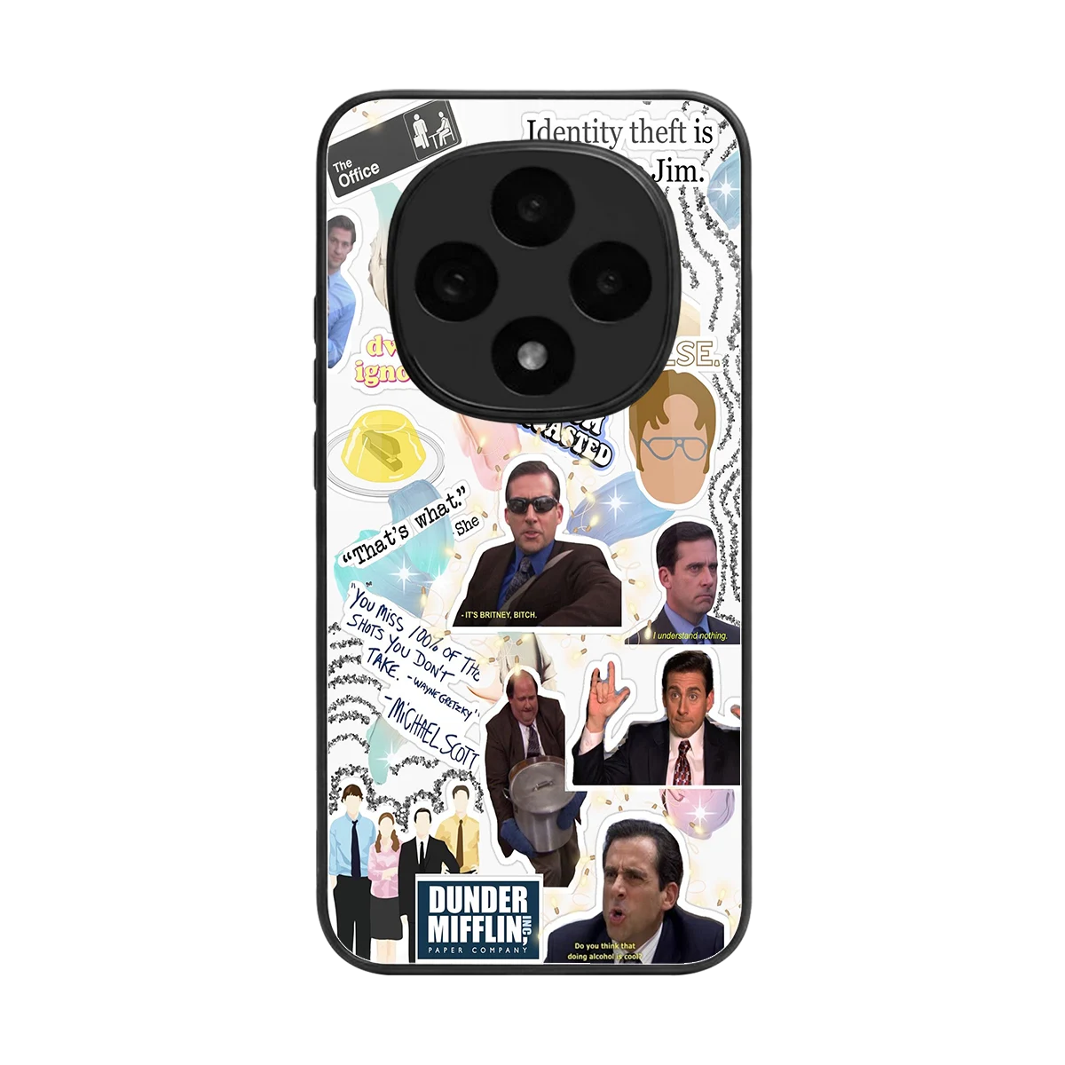 Office Mix back phone cover | glass case for oppo f31 pro 5g