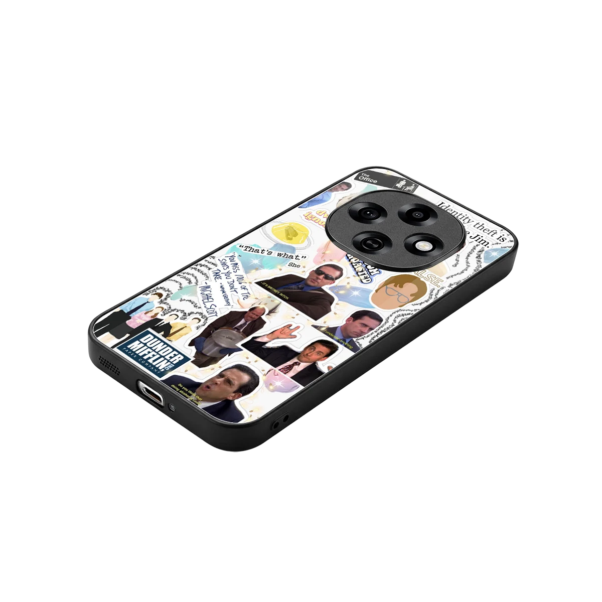 Office Mix stylish phone case for oppo f31 pro 5g | glossy glass and slim fit