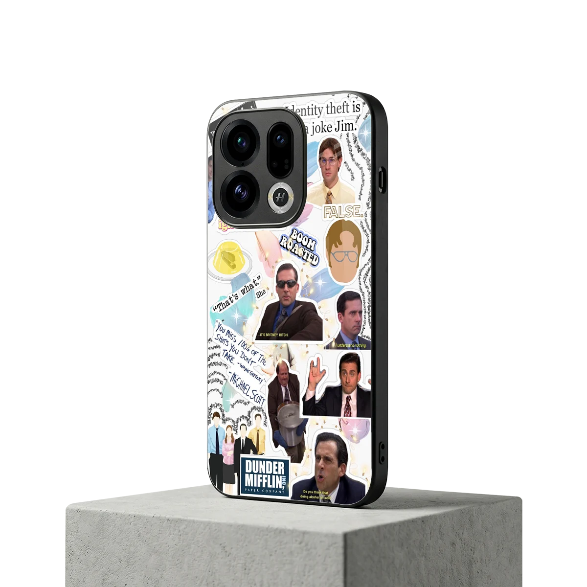 Office Mix oppo find x9 mobile cover | shockproof glass phone case