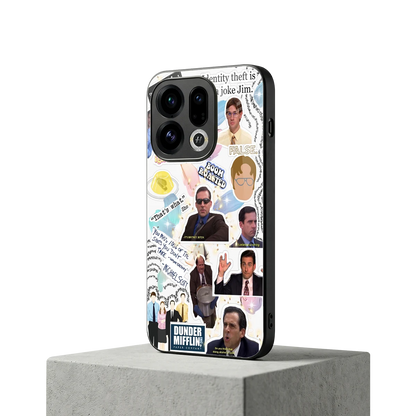 Office Mix oppo find x9 mobile cover | shockproof glass phone case