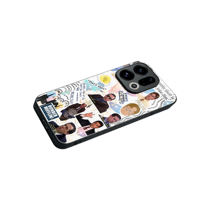 Office Mix stylish phone case for oppo find x9 | glossy glass and slim fit
