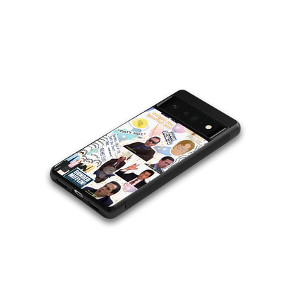 Office Mix google pixel 6 pro mobile cover | shockproof glass phone case