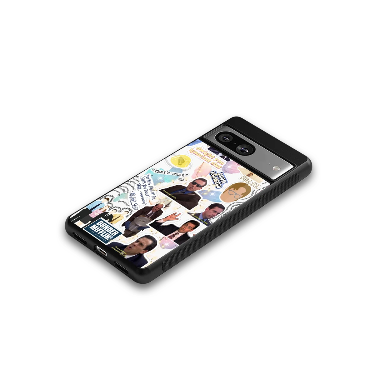 Office Mix google pixel 8 mobile cover | shockproof glass phone case