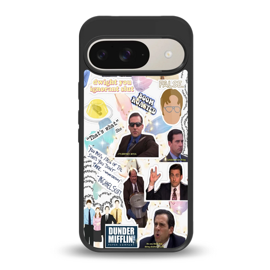 Office Mix back phone cover | glass case for google pixel 9