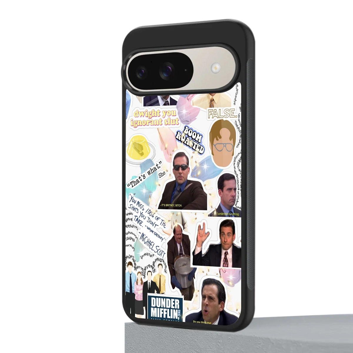 Office Mix google pixel 9 mobile cover | shockproof glass phone case