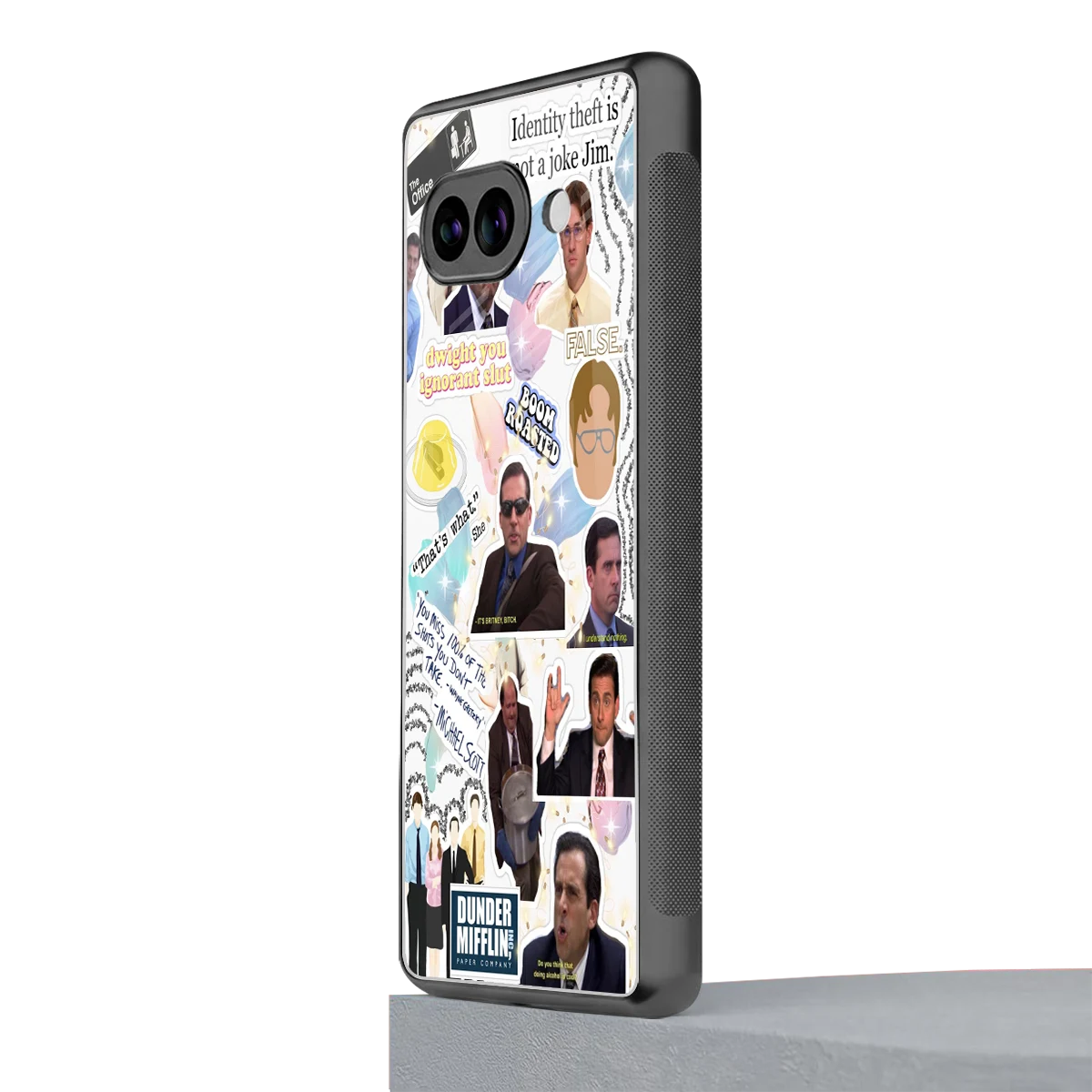 Office Mix google pixel 10a mobile cover | shockproof glass phone case