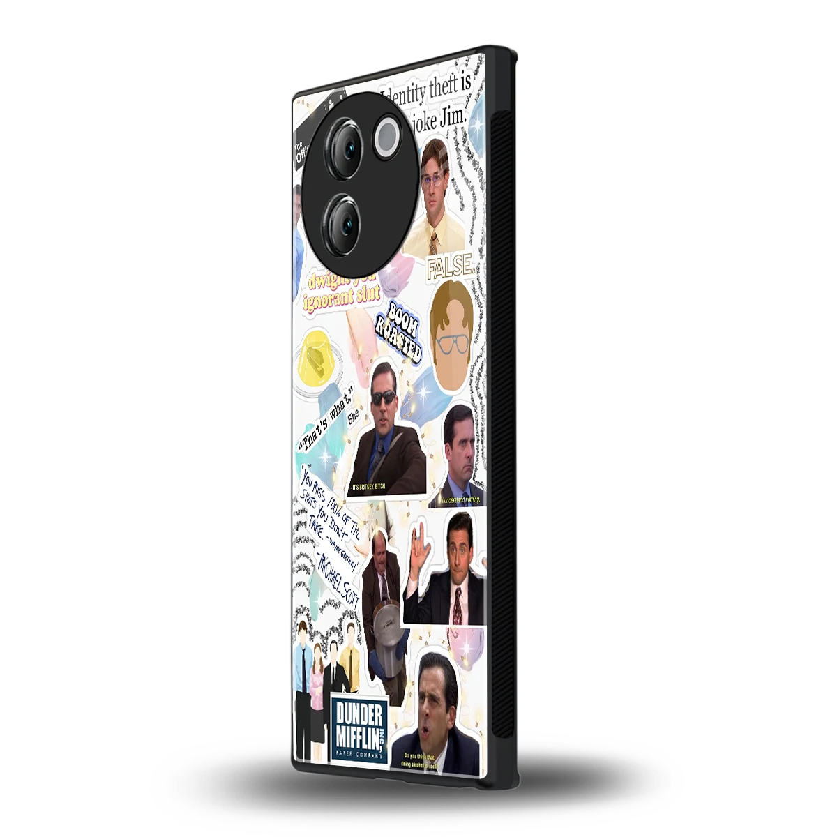 Office Mix vivo v30e mobile cover | shockproof glass phone case