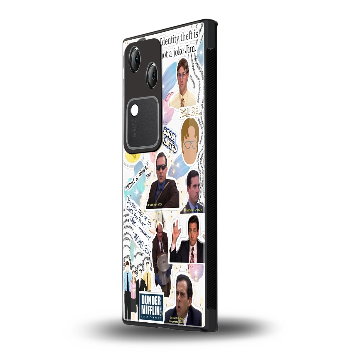 Office Mix vivo v30 mobile cover | shockproof glass phone case