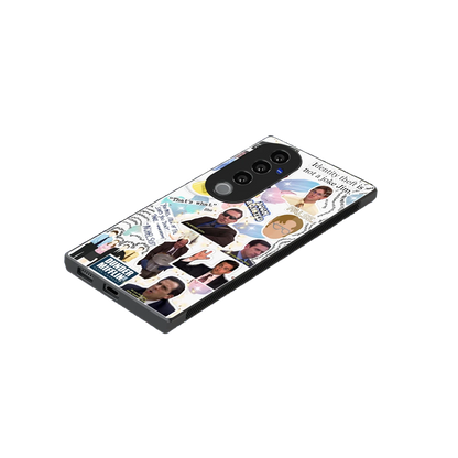Office Mix stylish phone case for vivo v40 pro | glossy glass and slim fit
