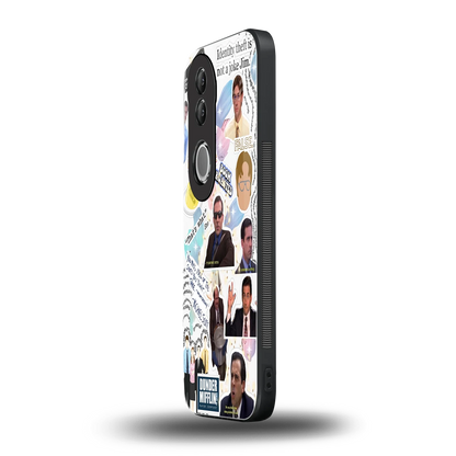 Office Mix vivo v50 mobile cover | shockproof glass phone case