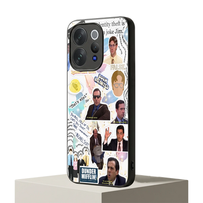 Office Mix vivo v70 mobile cover | shockproof glass phone case