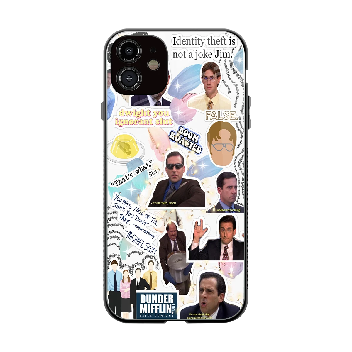 Office Mix back phone cover | glass case for iphone 11