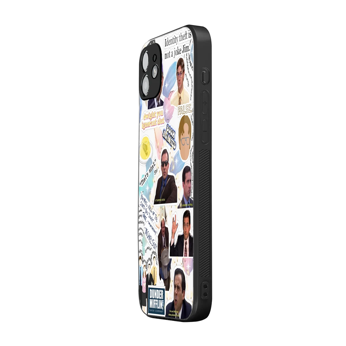 Office Mix iphone 11 mobile cover | shockproof glass phone case