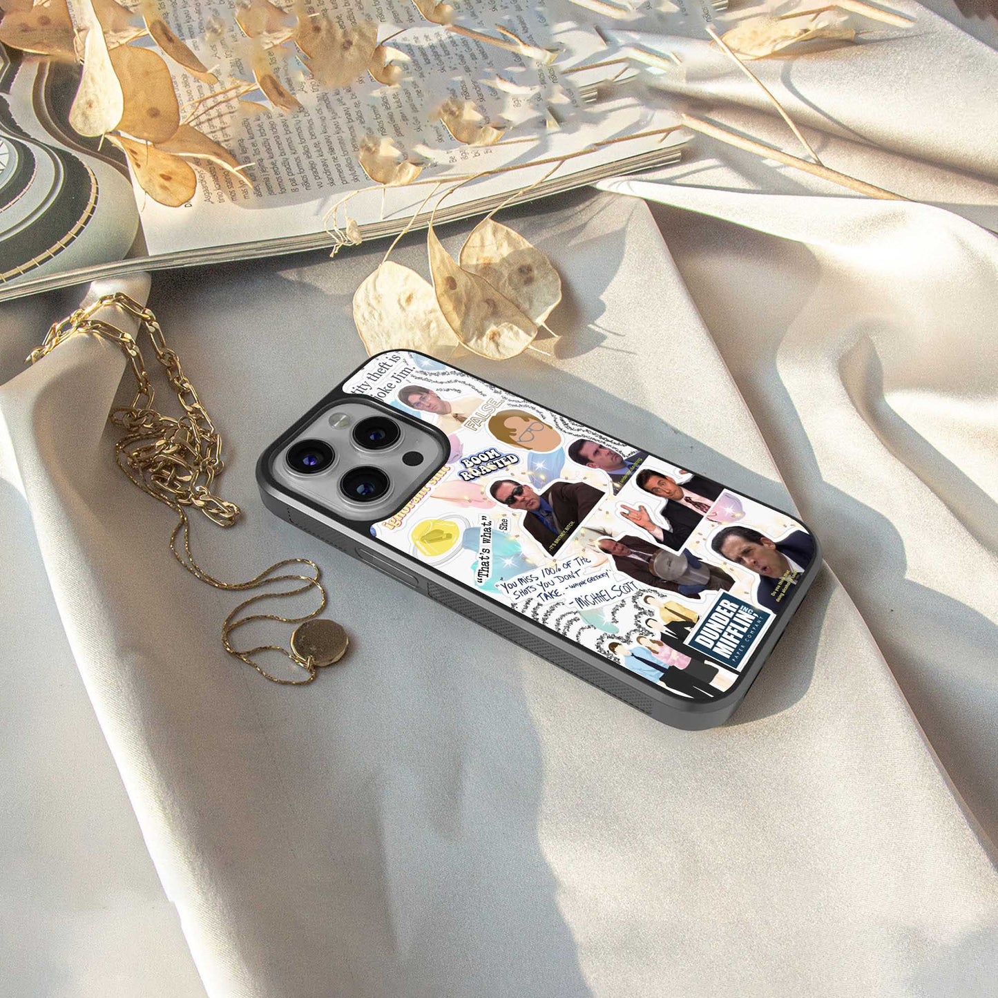 Office Mix Phone Case for Iphone 16 | Glass Case