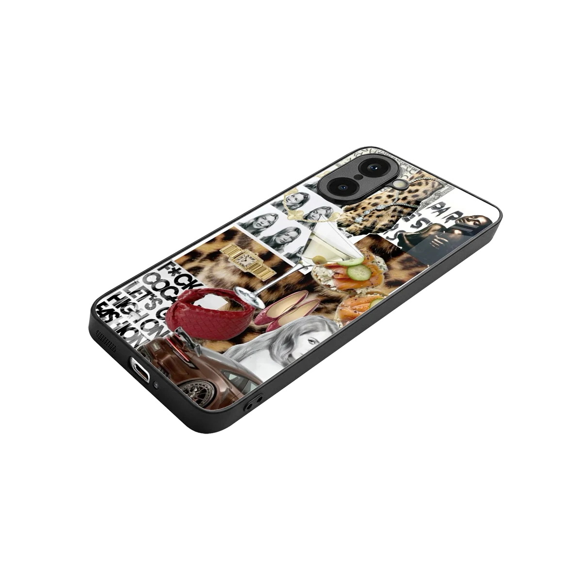 Old Money Mood stylish phone case for oneplus nord ce5 5g | glossy glass and slim fit