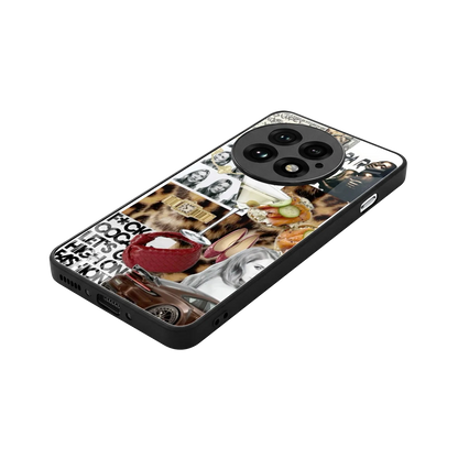 Old Money Mood stylish phone case for oneplus 13 | glossy glass and slim fit