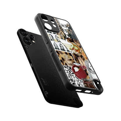 Old Money Mood sleek cmf nothing phone 2 pro cover with tempered glass back and TPU edges